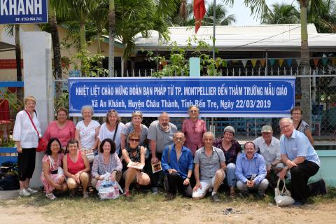 Voyage 2019 : visite de l'école maternelle de Ben Tre (réalisation 2014)