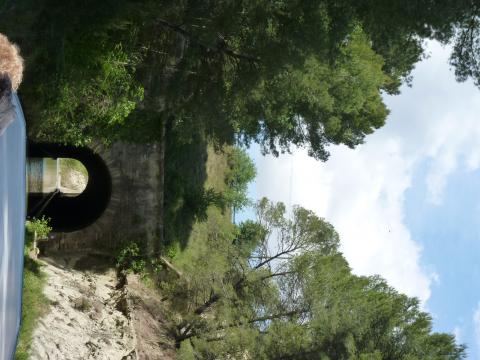 Entrée du tunel de Malpas