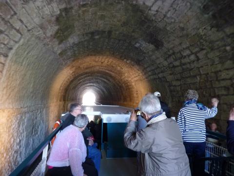 Dans le tunnel de Malpas