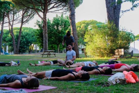 Yoga en itinérance - La Grande-Motte - Le Grand Bleu