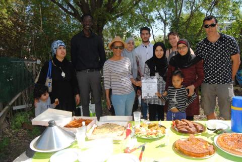 Repas partagé de quartier