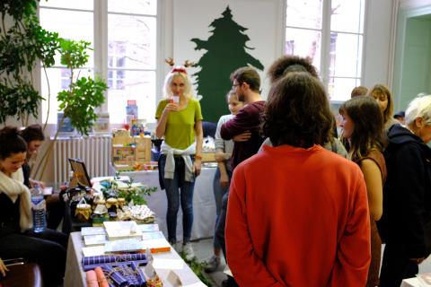 Artisanat francais et allemand à la Maison de Heidelberg.