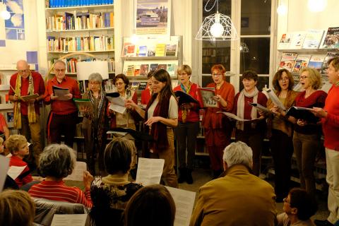 Concert de Noël de notre atelier chant Melodielei.