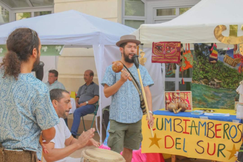 Musiciens lors de la foire des associations 2019