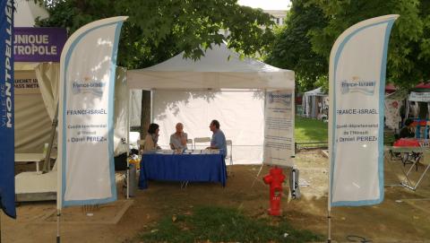 Notre Stand à l'antigone des associations 2019