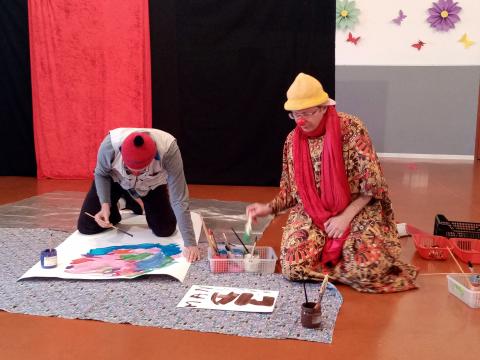 stage "clown et couleurs"