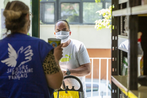 Distribution alimentaire d'urgence dans nos antennes