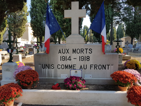 Monument aux morts du carré 1914-1918