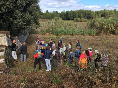 Randonnée découverte de l'Aqueduc St Clément en 2019