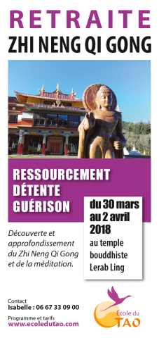 Deux fois par un un week end de ressourcement au temple lerab ling