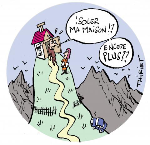 Dessin de Thiriet - Isoler ma maison