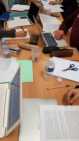 Atelier d'écriture