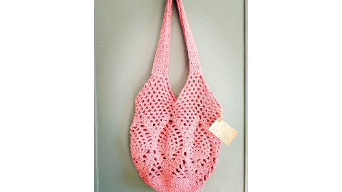 Atelier crochet sac filet ananas