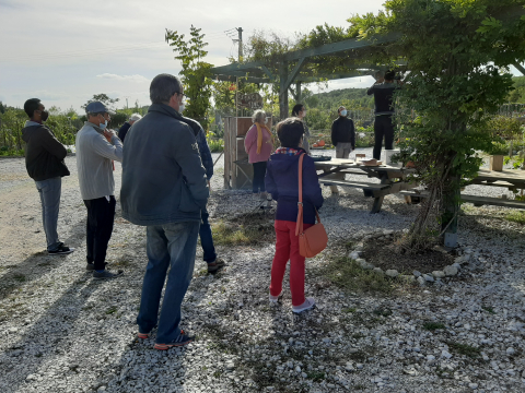 Installation de nichoirs pour la biodiversité avec la LPO