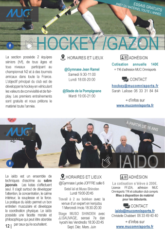 Infos Pratiques