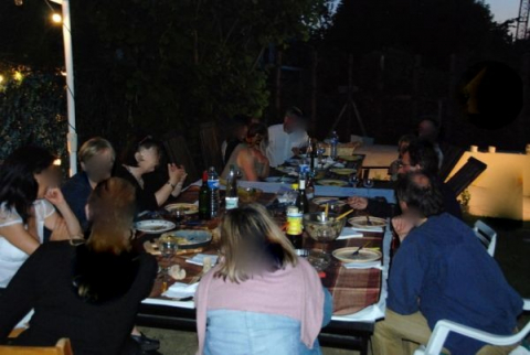 un classique chez nous, repas en "auberge espagnole" chez l'un ou chez l'autre