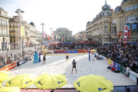 Montpellier Beach Masters place de la Comédie