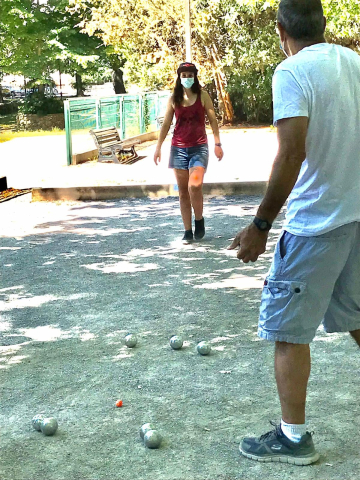 On joue à la pétanque !