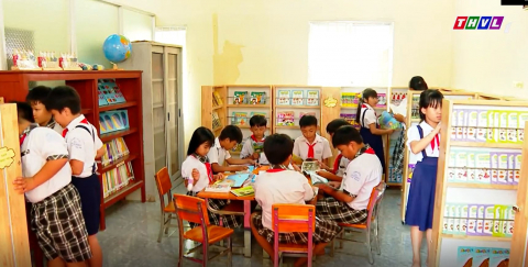 Réalisation 2021 : Bibliothèque à Vinh Long - Les enfants