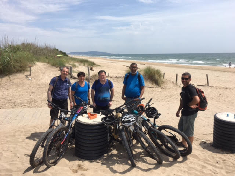 sortie en vélo avec Escapeo