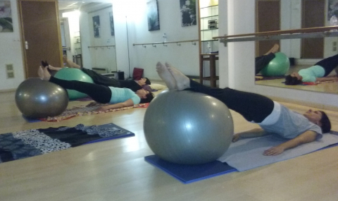 gainage swiss ball Atout Forme