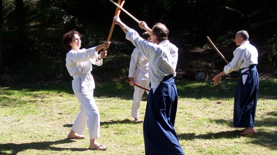 Aikido Boken stage Cévennes