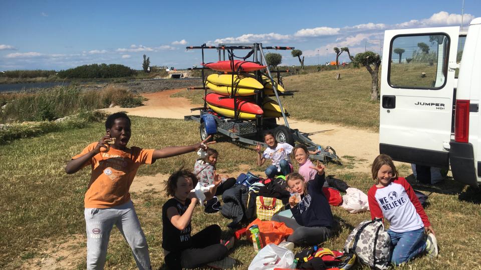 C'est aussi des repas sur la plage entre copains