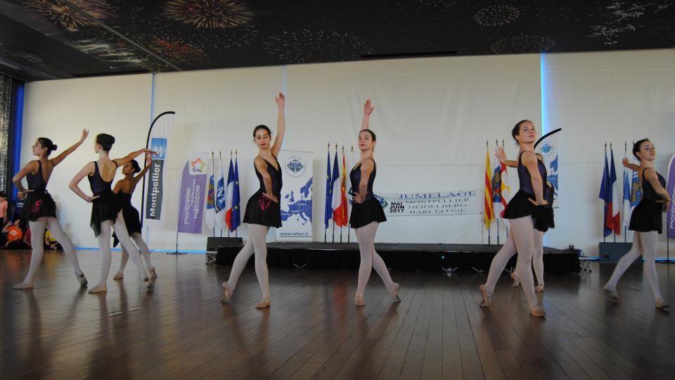 Le public a admiré la prestation des danseuses