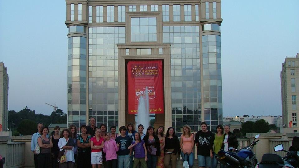 Rdv devant l'hôtel de la Region après la visite guidé