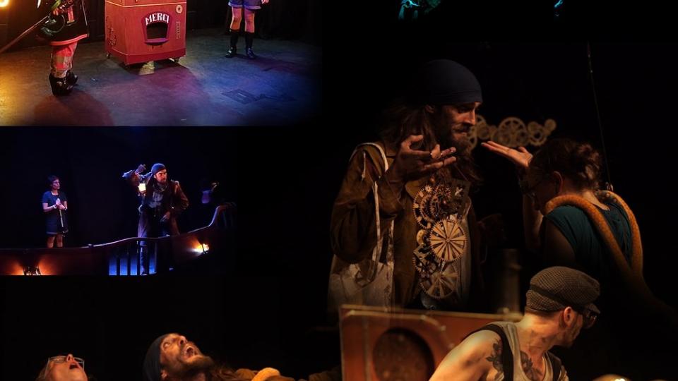 Photos de la série théâtrale Les Chroniques de Zart, création originale de l'association