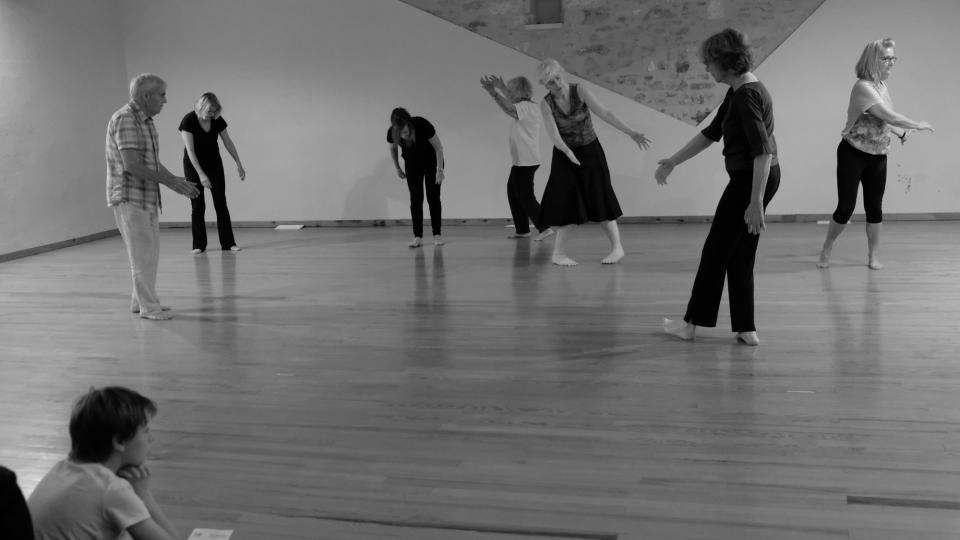 moment dans l'atelier danse