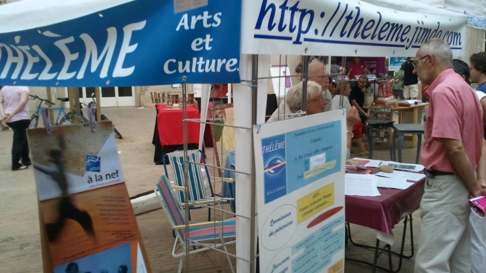 Présence de Thélème à la foire aux Associations....