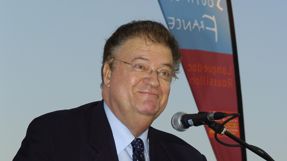 Georges Frêche - Féria de Nimes - Lancement de la marque Sud de France - 2006.jpg