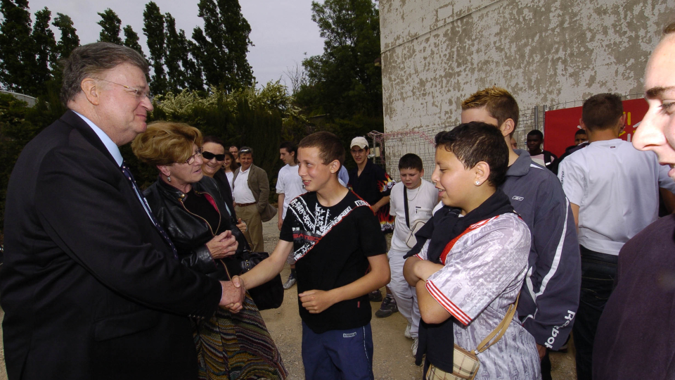 Georges Frêche - Inauguration Lycée Dhuoda - 2007