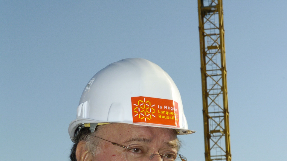 Georges Frêche Président Région - Inauguration Lycée de Villeneuve-les-Avignon 2017
