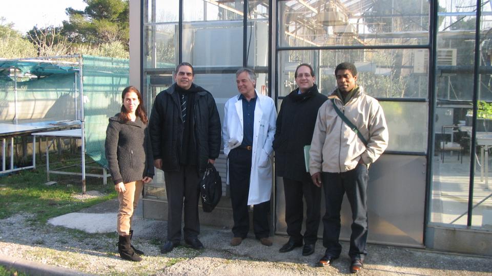 L'ambassadeur de Cuba à l'INRA de Montpellier (2011)