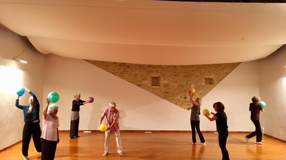 moment dans l'atelier danse