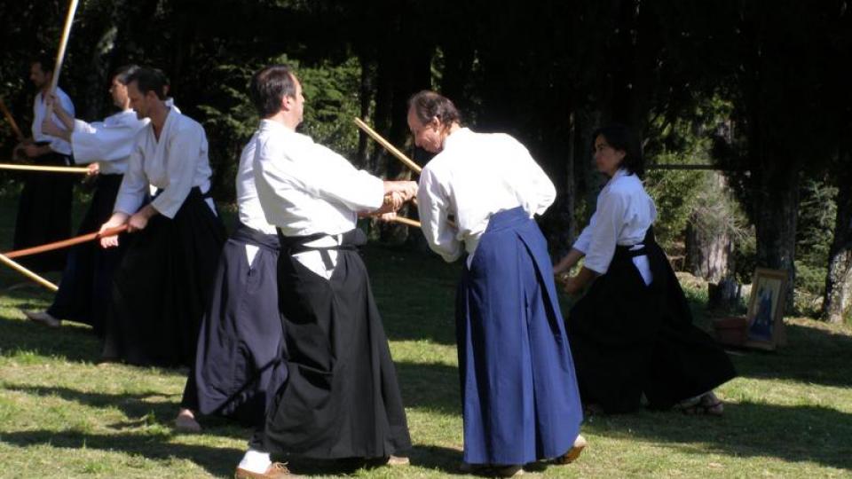 Aikido Boken stage Cévennes