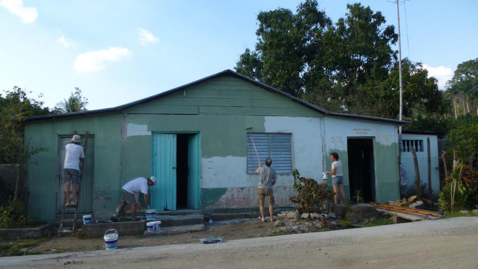 Travaux au restaurant communautaire