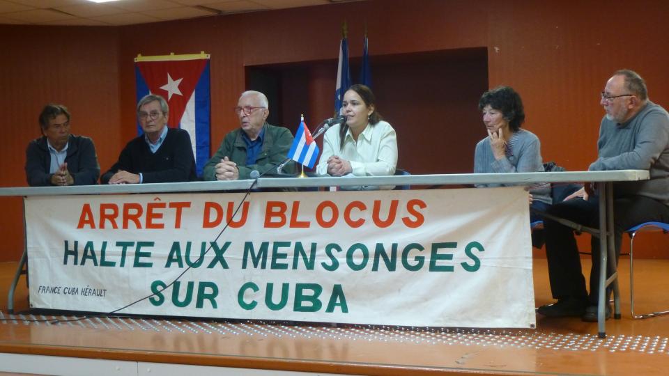 Meeting, en 2019, avec les associations amies de Cuba.