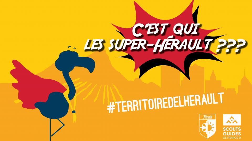 Rosy, mascotte officielle du Territoire SGDF de l'Hérault
