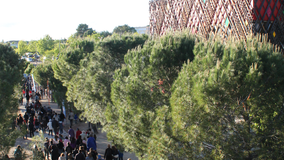 Entrée du public
