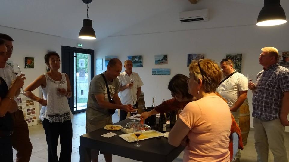accueil chez le vigneron