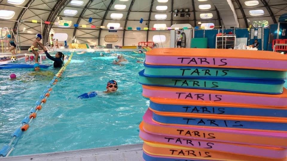 La coupole de la piscine Jean TARIS