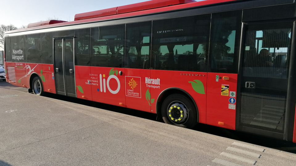 Navette du réseau liO Hérault Transport